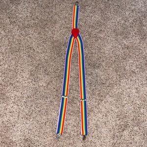 Rainbow suspenders